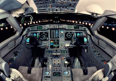 Cockpit G5 jet